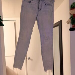 American Eagle Light Blue Distressed Women Jeans